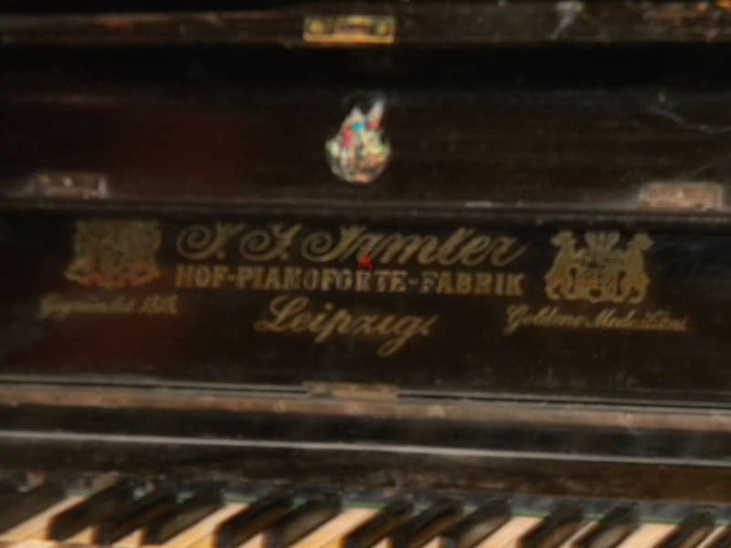 Piano J. G. Irmler, Leipzig 3