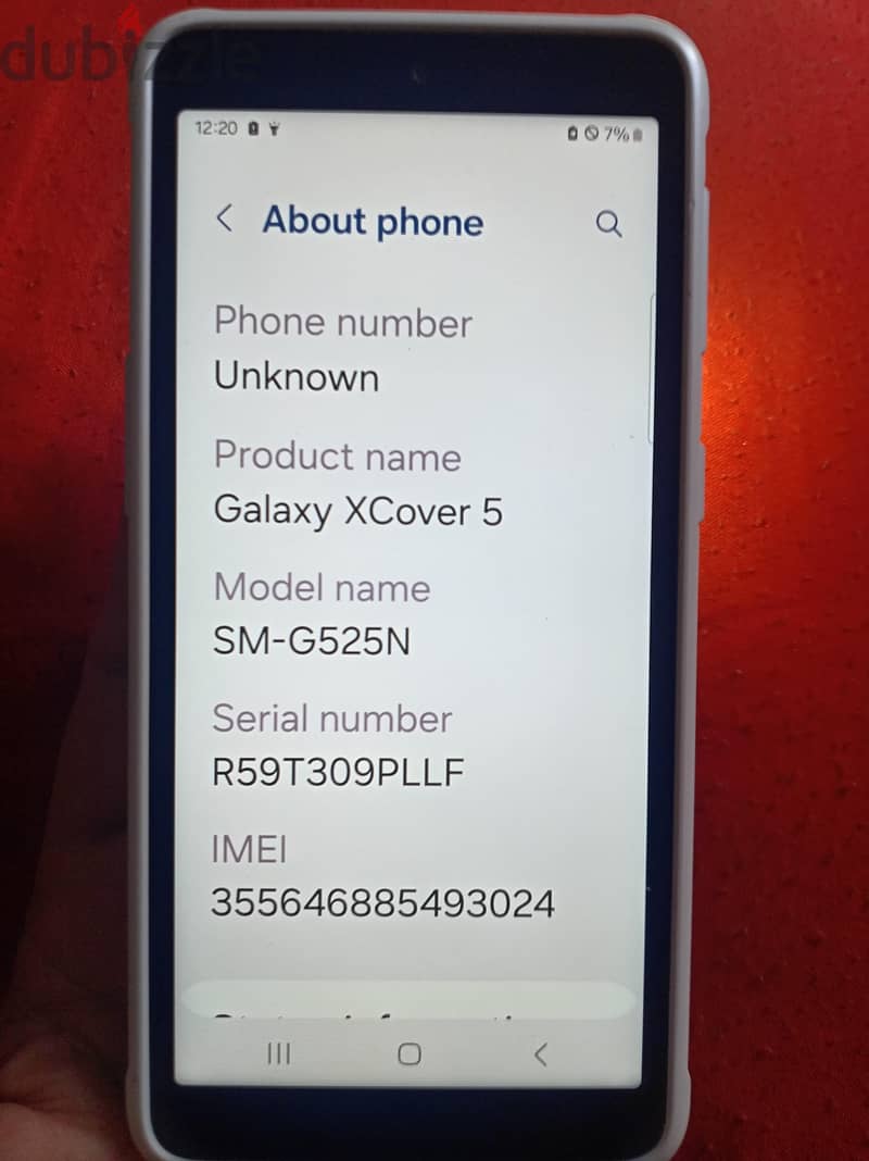 Samsung x cover 5 1