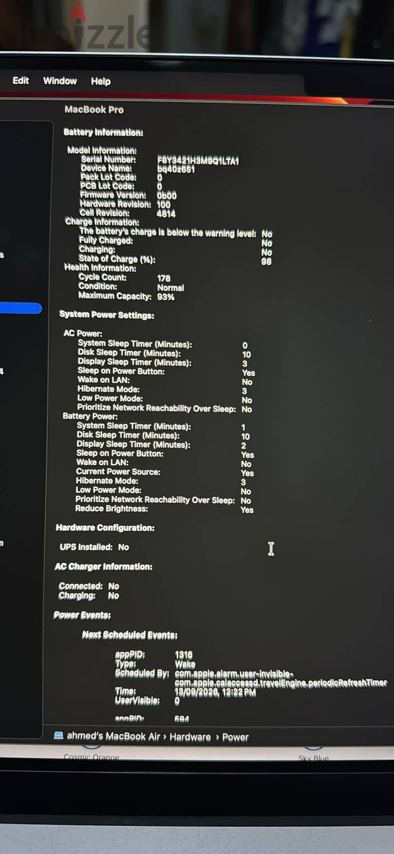 MacBook Pro M3 14 inch 512 2