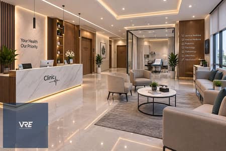 Clinic fully finished 47m in the heart of Al-Shorouk | Down payment starts from 558 thousand and installments for 48 months