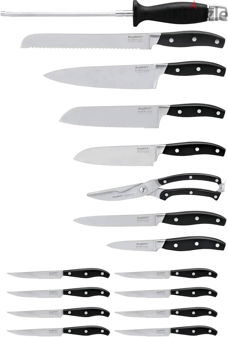 High class knives set 4