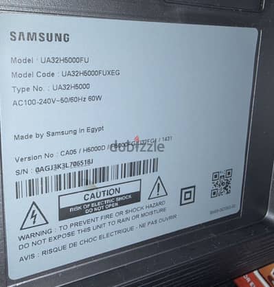 Samsung 32 inch smart