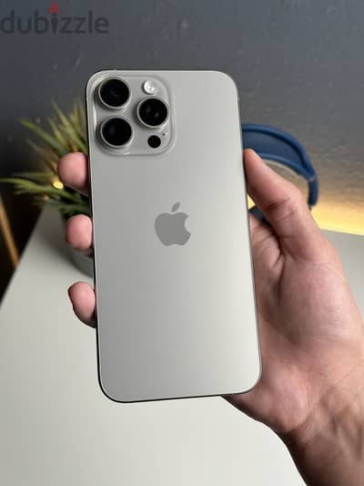 iPhone 15 Pro Max 256GB Silver – Excellent Condition