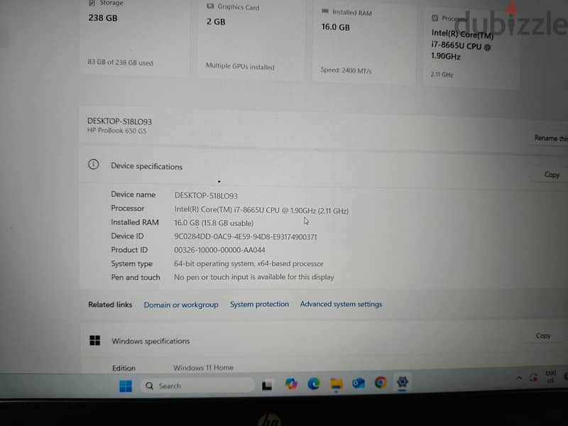HP ProBook 650 G5 1