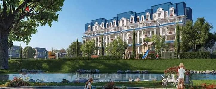 Corner iVilla for sale, ready for immediate delivery, in the "Villas Island" phase of Mountain View iCity.