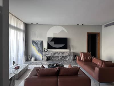 Fully Ultra-modern finished Semi furnished apartment for sale in The Waterway compound 5th settlement new cairo