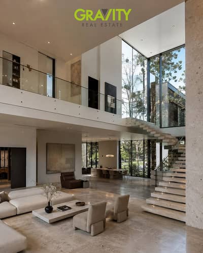 Take delivery of a fully finished villa—complete with air conditioning—in the Fifth Settlement, with a 12-year installment plan and near-term handover