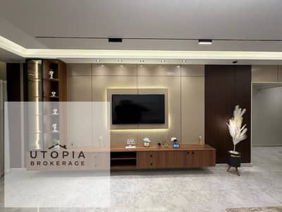 Fully Furnished 180m² Apt for Rent in Mohandessin near Shehab St! 4 Rooms, 2 Elevators & 24/7 Security