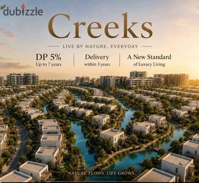  امتلك Twin Villa فاخرة في مشروع CREEKS بأفضل نظام سداد! 