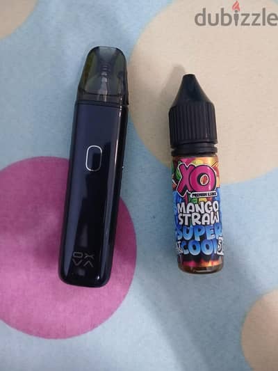بود xlimgo lite جديده و ليكويد xo مانجا فراوله 15ml و 50 salt