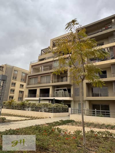 شقة جاهزة للاستلام  فيو مباشرة على Landscape وPocket Park للبيع في بالم هيلز Palm Hills القاهرة الجديدة