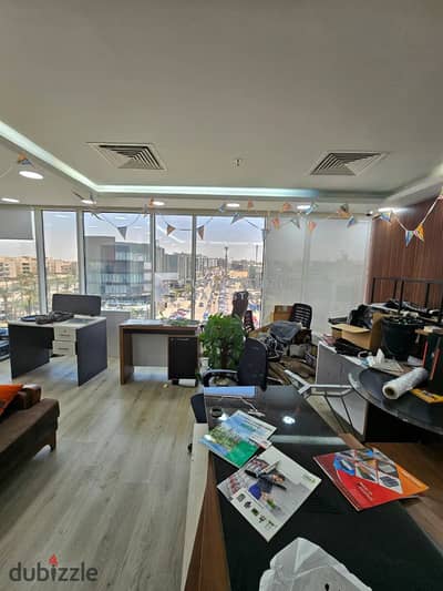 Administrative office for rent 147m air-conditioned in Trivium Square - Fifth Settlement