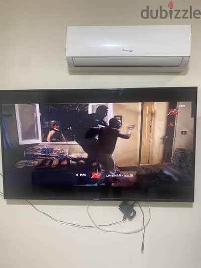 شاشة ٥٨ بوصة سمارت استعمال خفيف بحالة الجديد