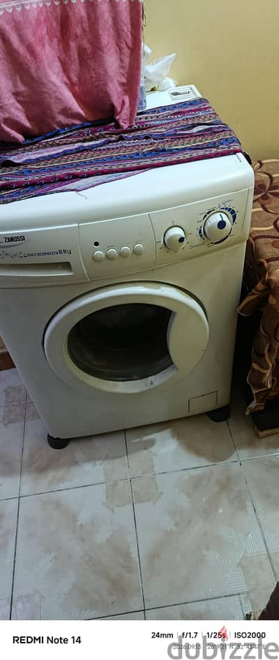 غسالة اوتوماتيك ايديال زانوسي ٦ كيلو