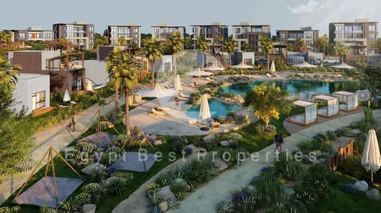 Mesca Soma Bay | 106 sqm 2BR Chalet | Direct Lagoon View | Fully Finished | 5% Down Payment | Equal Installments Over 5 to 8 Years