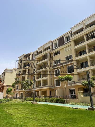 أقل سعر شقة غرفتين ماستر للبيع فى سراى مستقبل سيتى Sarai S2 MNHD Mostakbal فى موقع مميز جداً علي بحيرات ولاندسكيب و جاهزة للاستلام الفوري طوب احمر