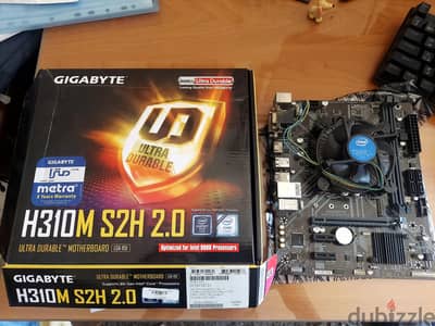 باندل جيل تاسع  i3 9100f + H310m s2h