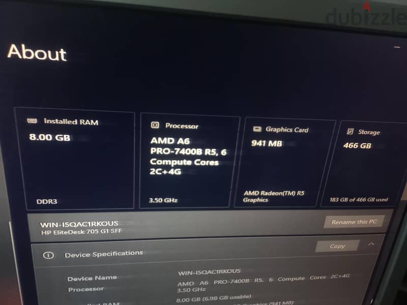 AMD A6-7400 series 2