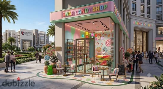 محل تجاري للبيع 19م +10م خارجي سوار الشروق Swar Mall El Shorouk مقدم تعاقد 432 ألف