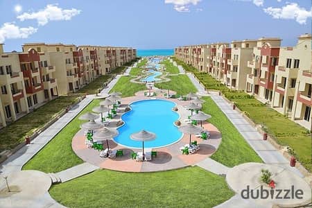 شاليه للبيع لاسيرينا عيون موسي صف اول عالبحر دايركت شاليه استلام فوري في لاسيرينا عيون موسي3غرفه2حمام استلام فوري شامل الفرش