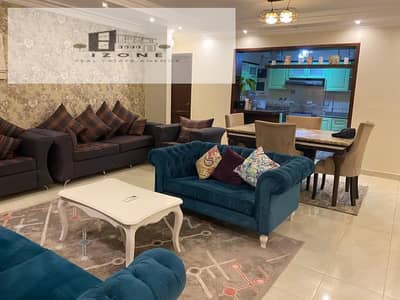 شقة ايجار مفروشة في الرحاب 2 Al Rehab City القاهرة الجديدة New Cairo 139 متر دور ثالث 3 غرف نوم 2 حمام منهم غرفة ماستر موقع مميز