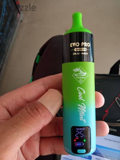 جهازevo pro 15000نفس بطعم النعناع
