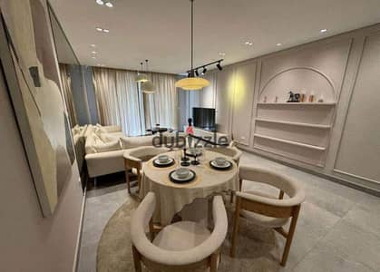 Apartment for sale Ready To Move fully finished with Acs in the heart of Sheikh Zayed in the Village West compound  next to Cairo Gate