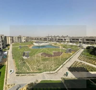 Corner Town House for Sale in New Giza - 375 SQM - landscape View