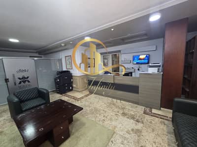 Furnished and fully air-conditioned office for rent with a private entrance near Carrefour Maadi Zahra Maadi
