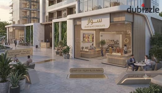 محل تجاري للبيع 29م بجوار الجامعه البريطانيه دور ارضي علي شارع  رئيسي دايريكت مول سوار الشروق
