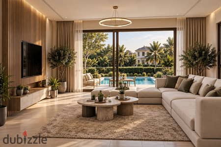 A secure investment opportunity: Own a 320m² twin house with a 120m² garden—featuring the longest payment plan available—at "The Gee" compound.
