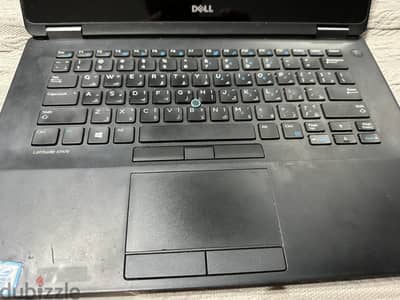 Laptop dell latitude E7470 touch screen حاله ممتازة