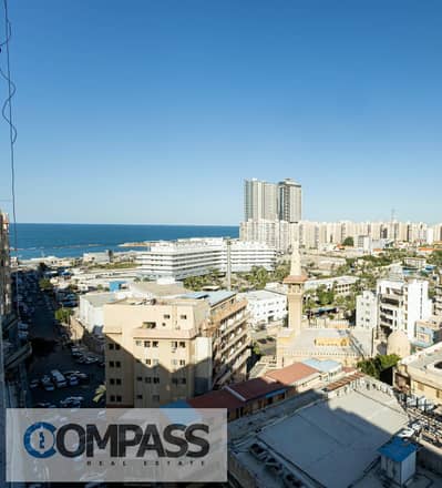 Apartment for sale in Sidi Jabir overlooking the sea