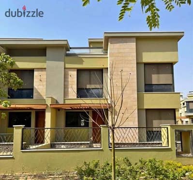 إستلم توين هاوس نصف تشطيب بفيو جميل فى فيليت سوديك بجانب ميفيدا إعمار Villette Sodic