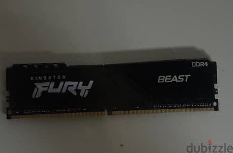 Ram Kingston FURY Beast — 8G