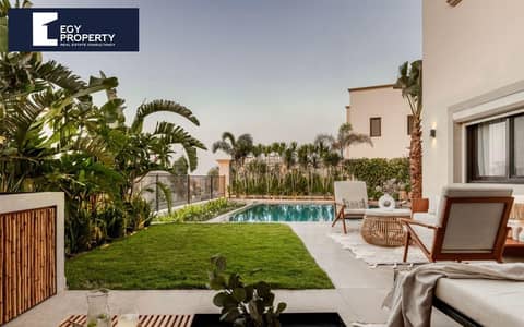 Luxury Fully Furnished Twinhouse for Rent in Uptown Cairo Levana with Private Pool