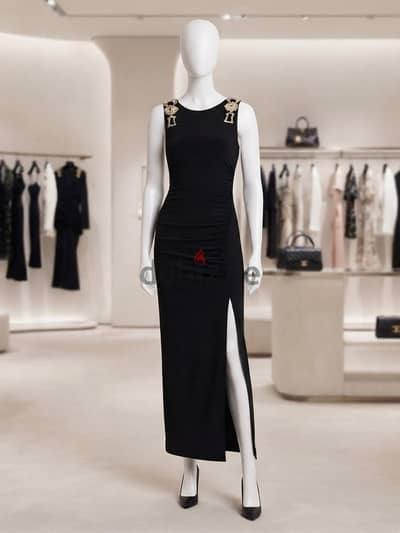 Schiaparelli Dress || فستان أسود راقى للسهرات من شياباريلي