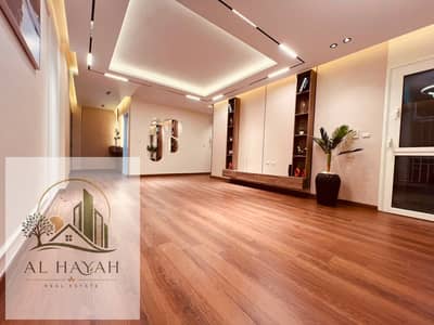 140 square meters apartment for sale in the upscale stages of Madinaty B10 – the most sought-after model, ultra super lux finishing, prime location facing the First Season Mall with a garden view and northern orientation.