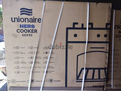 Unionaire C69SS-F2C-447-FSO-HERO-2W-AL بوتاجز 5 شعلة بضمان Full Safety