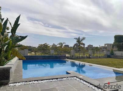 Luxury villa, ready for immediate move-in, fully finished with a private pool. Flexible installments or 50% cash discount, directly on Suez Road in Ta