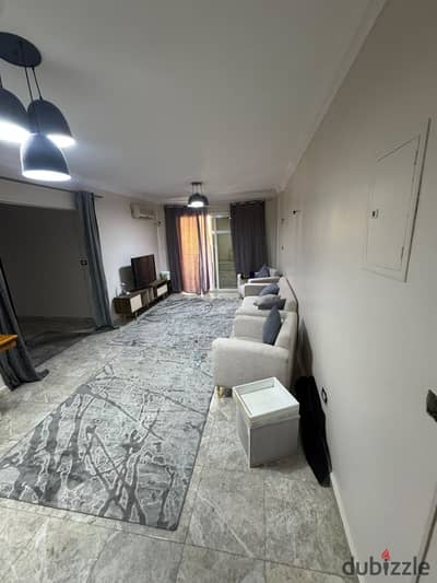 Furnished apartment for rent in Madinaty (B7); prime location near Services.