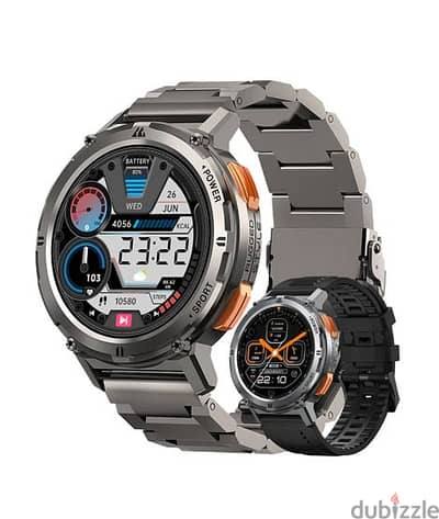 (جديدة ومتبرشمة بالتغليف الأصلي)   Kospet Tank T2 Smartwatch - SP