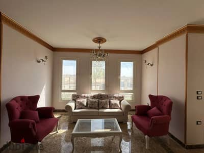 Furnished twin house for rent in Neom October compound.