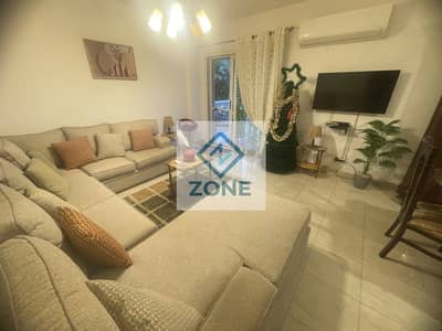 Furnished ground-floor apartment with a garden for rent, in Zone B1
