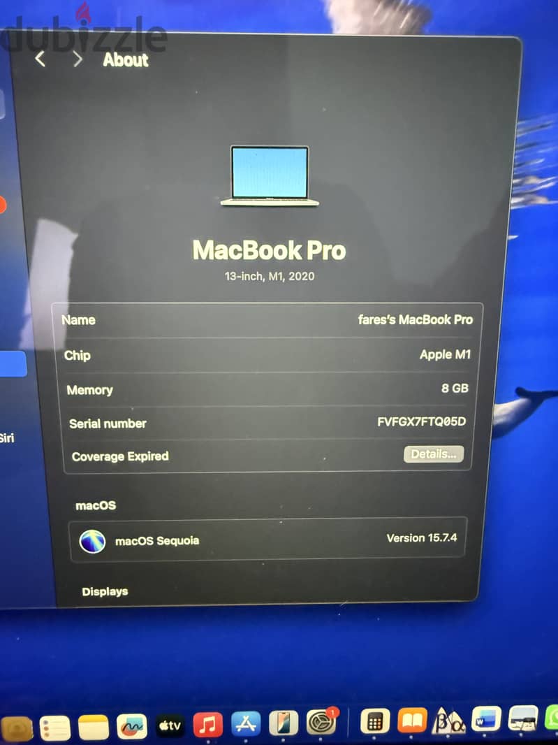 Macbook pro M1 13 inch 256g/8g 2