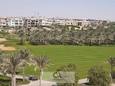 دوبلكس للايجار فيو جولف بكمبوند قطامية ديونز