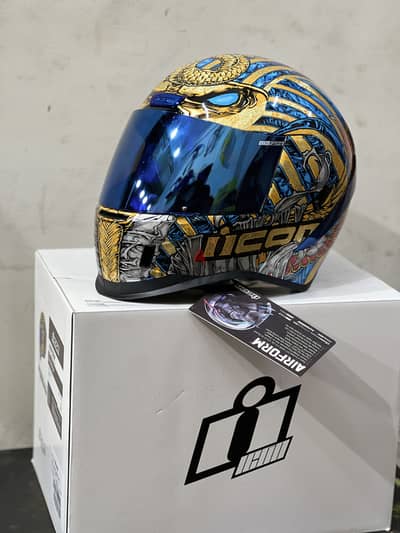 Pharaoh icon helmet