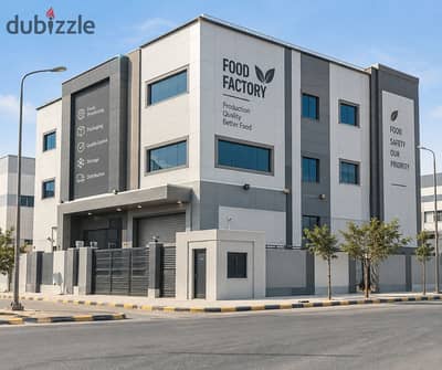 Factory for sale in the Fifth Settlement Industrial Zone: 300 sqm (5 floors) and 1,100 sqm.