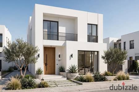Villa for sale (installment takeover), Model Q2, booked prior to currency flotation, located in Noor City; available for a small premium.