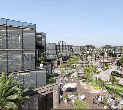 مكتب إداري للبيع 110م في كمبوند رافتس بيزنس ديستريكت الشيخ زايد Rafts Business District بمقدم 10% وتقسيط متساوي